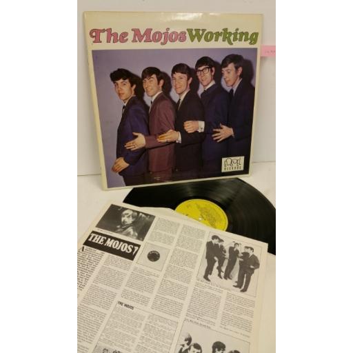 THE MOJOS working, info insert, ED 110