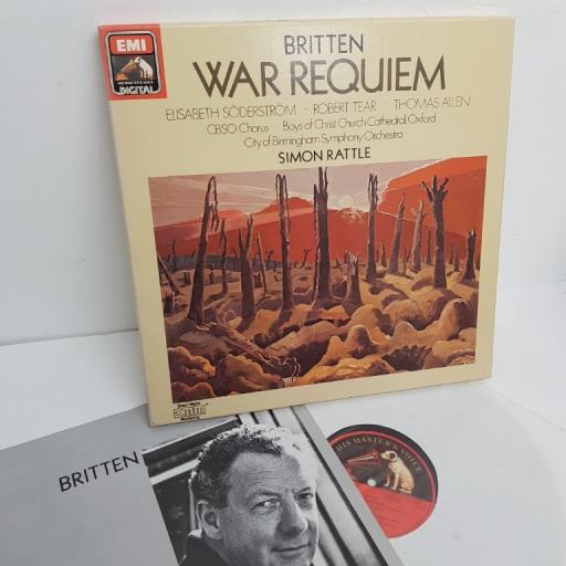 Benjamin Britten ‎– War Requiem, SLS 1077573, 2x12" LP, box set