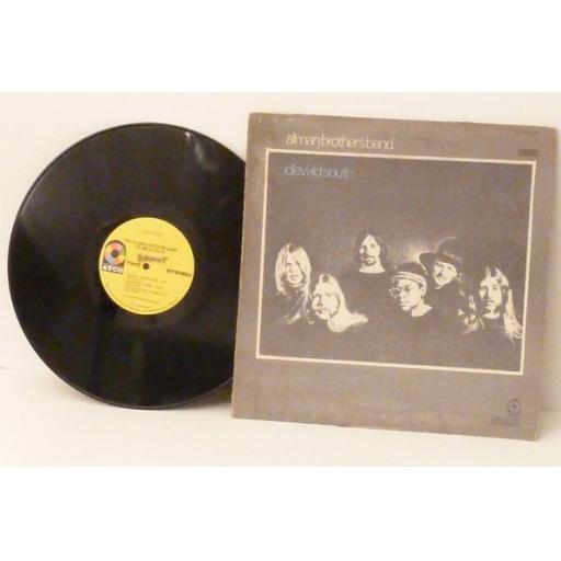 THE ALLMAN BROTHERS BAND, idlewile south. SD33-342