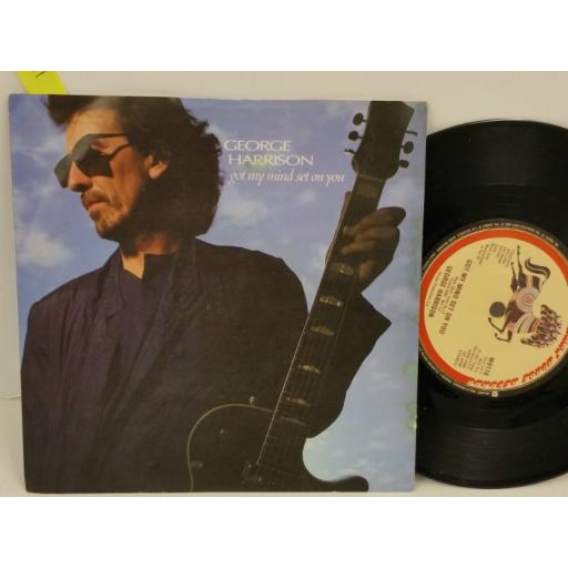 GEORGE HARRISON got my mind set on you, PICTURE SLEEVE, 7 inch single, W8178