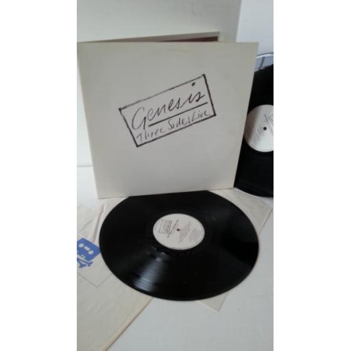 GENESIS three sides live, gatefold, 2 x vinyl, GE 2002
