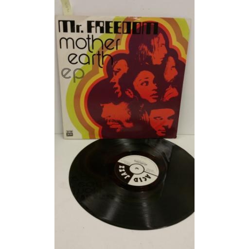 MOTHER EARTH mr. freedom, 12 inch ep, JAZID 62 T