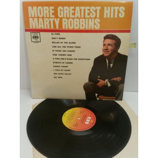 MORE GREATEST HITS MARTY ROBBINS BPG 62075