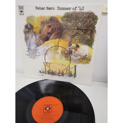 PETER NERO, summer of '42, SBP-234054, 12" LP