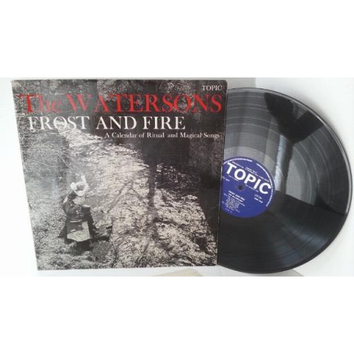 THE WATERSONS frost and fire