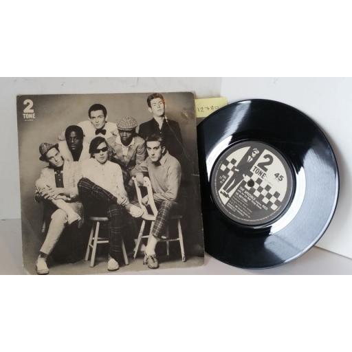 THE SPECIALS do nothing, 7 inch single, CHS TT16