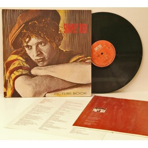 SIMPLY RED, picture book. Great copy. First UK pressing 1985. Matrix 1A, 1B. ...