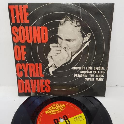 CYRIL DAVIES AND HIS RHYTHM & BLUES ALL STARS, the sound of cyril davies, NEP 44025, 7" EP, mono