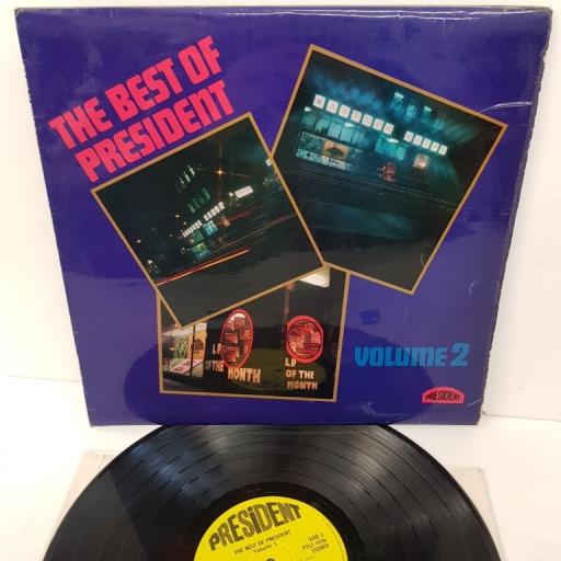 THE BEST OF PRESIDENT VOLUME 2, PTLS 1036, 12" LP, compilation
