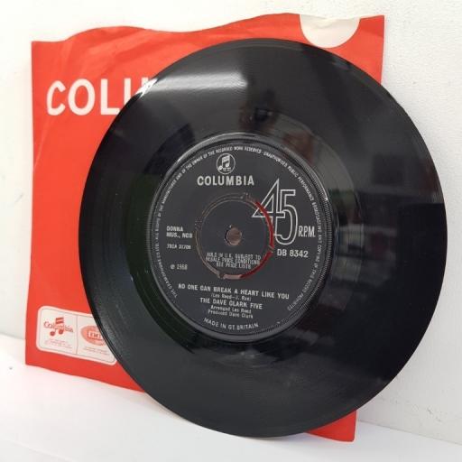 THE DAVE CLARK FIVE, no one can break a heart like you, DB 8342, 7" single