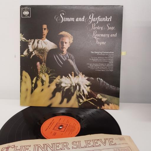 SIMON AND GARFUNKEL, parsley, sage, rosemary and thyme, the dangliung conversation, 12" LP, 62860