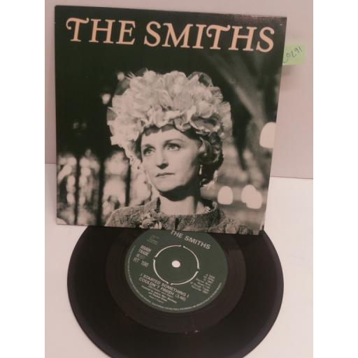 THE SMITHS I started something I couldn't finish PICTURE SLEEVE 7" SINGLE RT198