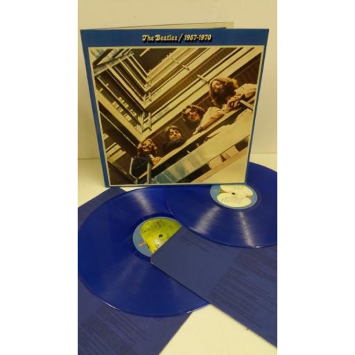 THE BEATLES blue album 1967 - 1970, 2 x vinyl, blue vinyl, gatefold, PCSPB 718