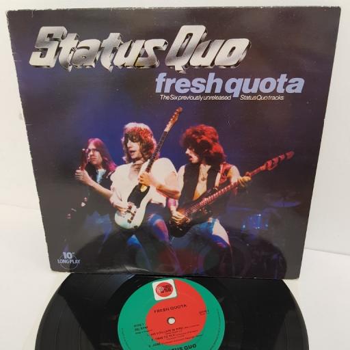 STATUS QUO, fresh quota, DOW 2, 10" LP, compilation
