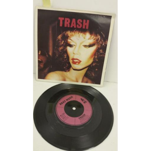 ROXY MUSIC trash, 7 inch single, POSP 32
