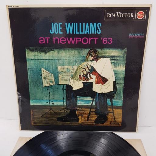 JOE WILLIAMS, joe williams at newport '63, RD-7592, 12" LP
