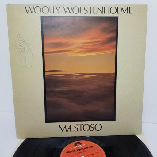 WOOLLY WOLSTENHOLME, maestoso, 2374 165, 12" LP, SIGNED COPY