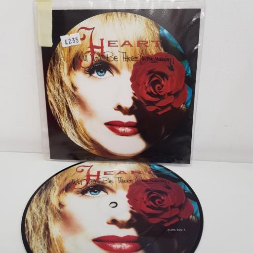 HEART, will you be there in the morning, B side these dreams live, CLPD 700, PICTURE DISC 7" single