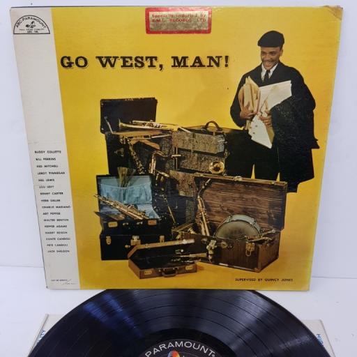 QUINCY JONES, go west, man!, ABC-186, 12" LP, mono