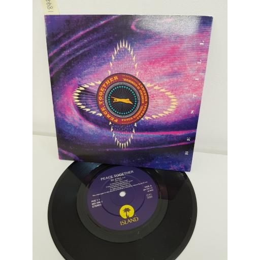 PEACE TOGETHER, be still, B side invisible sun, PCE 7 1, 7" single