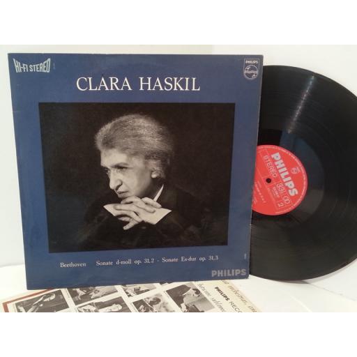 CLARA HASKIL, BEETHOVEN sonate d-moll op. 31,2/sonate es-dur op. 31,3, 835 098 AY
