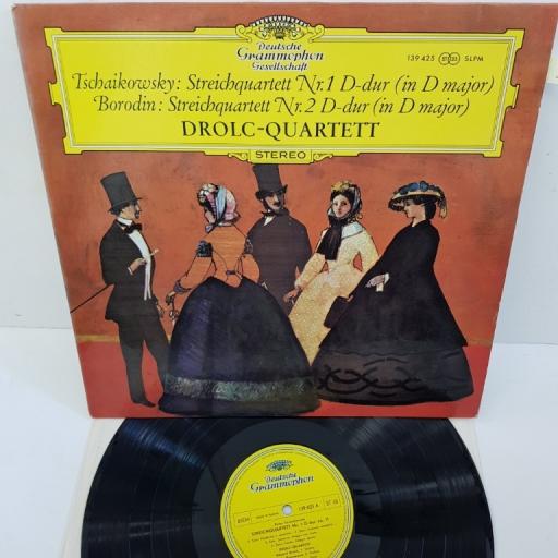 Tschaikowsky / Borodin - Drolc-Quartett ‎– Streichquartett Nr. 1 D-dur (In D Major) / Streichquartett Nr. 2 D-dur (In D Major), 139 425, 12" LP