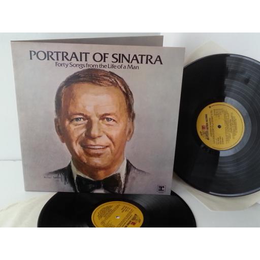 FRANK SINATRA portrait of sinatra: forty songs from the life of a man, gatefold, double album, K 64039