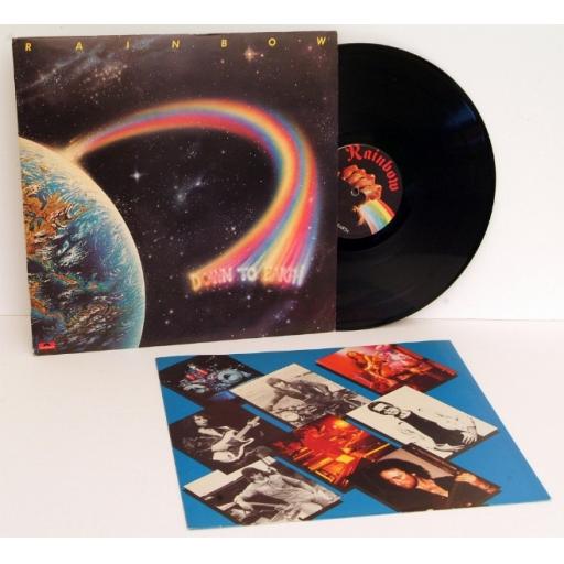 RAINBOW down to earth. First UK press 1979 Polydor delux 5023