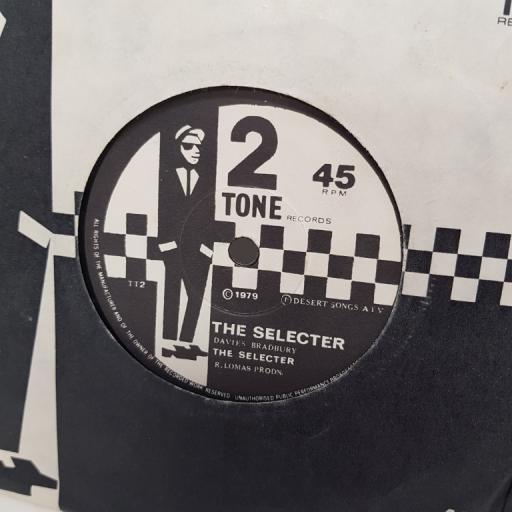 THE SPECIAL A.K.A. VS THE SELECTER, gangsters, B side the selecter, TT2, 7" single