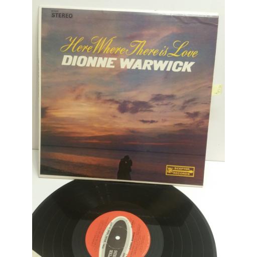 DIONNE WARWICK here where there's love. SPS555