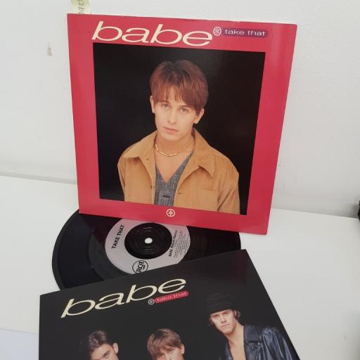 TAKE THAT, babe return remix , B side all I want is you, 74321182137, 7" single