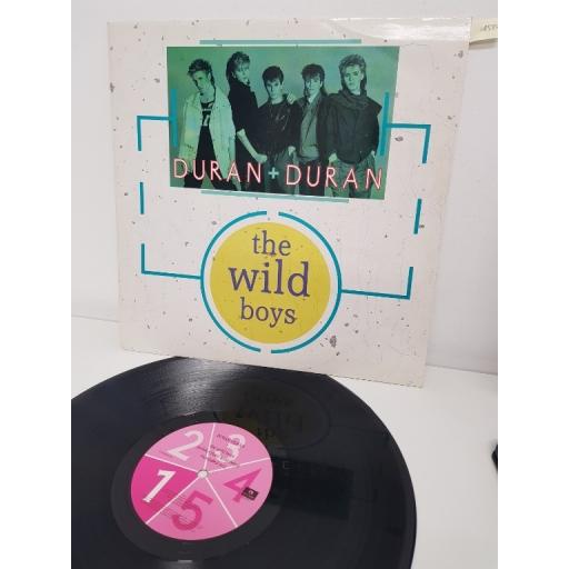 DURAN DURAN, the wild boys wilder than wild boys extended mix , B side the ild boys 45 and I'm looking for cracks in the pavement 1984 , 12 DURAN 3, 12" single
