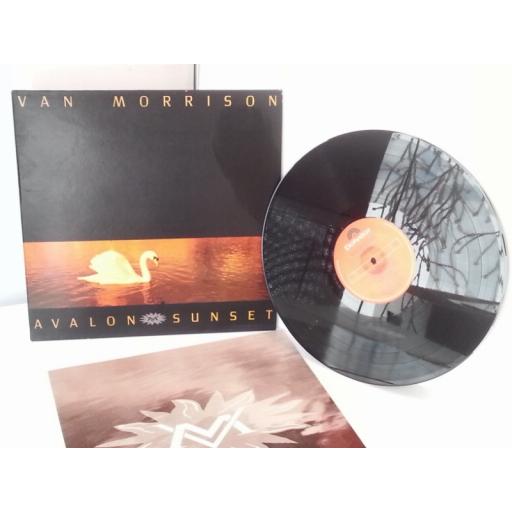 VAN MORRISON avalon sunset, vinyl LP