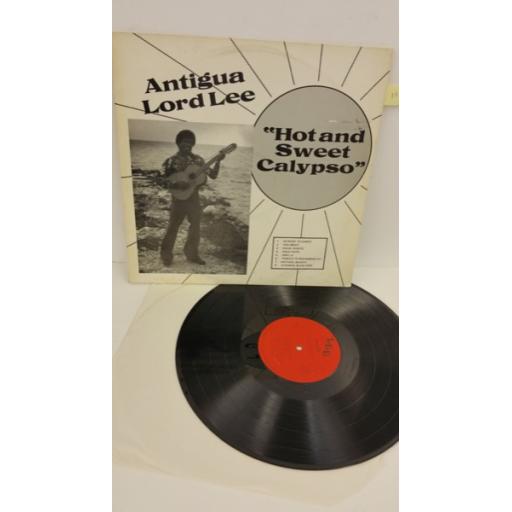 ANTIGUA LORD LEE hot and sweet calypso, signed, L001