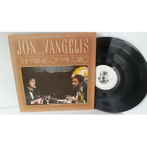 JON AND VANGELIS the friends of mr cairo, POLD 5053