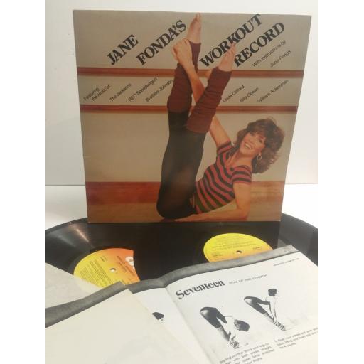 JANE FONDA'S WORKOUT RECORD featuring the music of THE JACKSONS, REO SPEEDWAGON, BROTHERS JOHNSON, BILLY OCEAN, LINDA CLIFFORD 88581