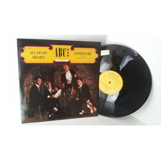 ABC all of my heart / overture, 12 inch single, NTX 104