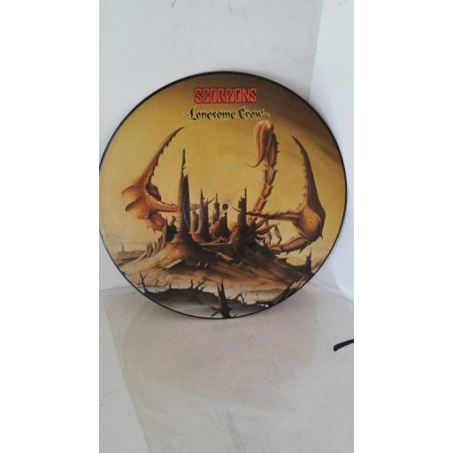 SCORPIONS lonesome crow, 12 inch picture disc, HMI PD 2