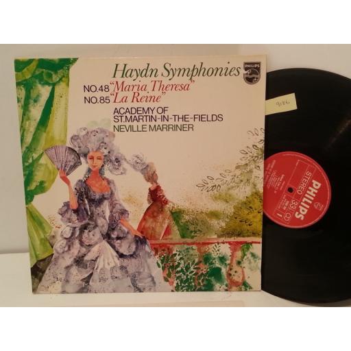 HAYDN, NEVILLE MARRINER, ACADMEY OF ST MARTIN IN THE FIELDS symphonies no. 48 "marie theresa", no. 85 "la reine", 9500 200