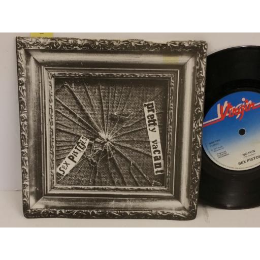 SEX PISTOLS pretty vacant, no fun  PICTURE SLEEVE, 7 inch single, VS 184