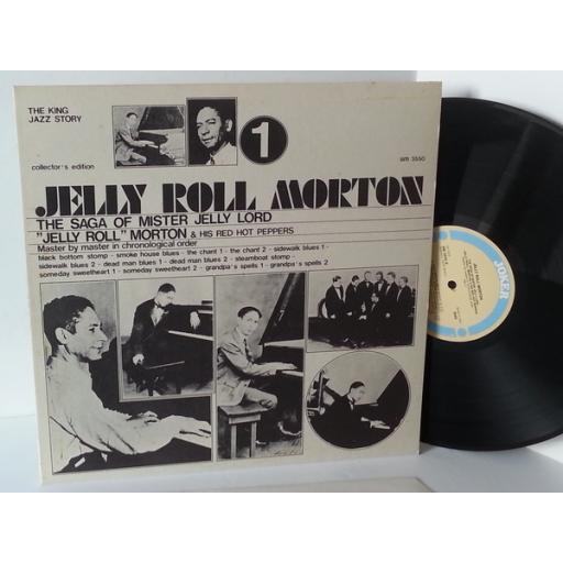 JELLY ROLL MORTON the saga of mister jelly lord, jelly roll morton and his red hot peppers vol 1, SM 3550