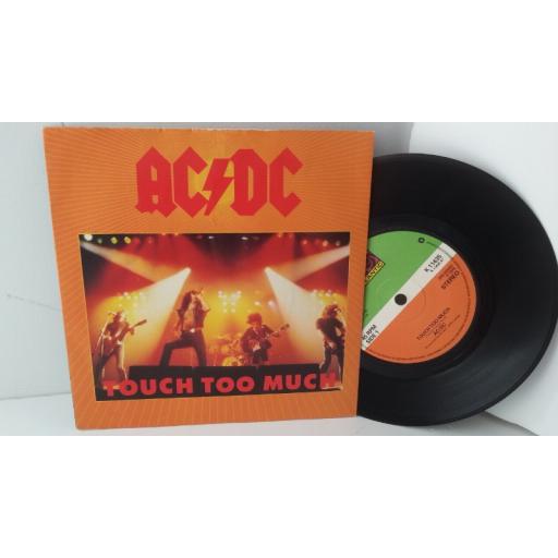 ACDC touch too much, 7" single, K 11435