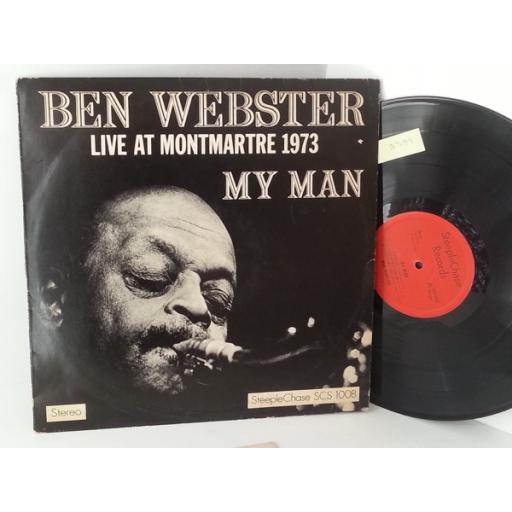 BEN WEBSTER my man live at montmartre 1973, SCS 1008