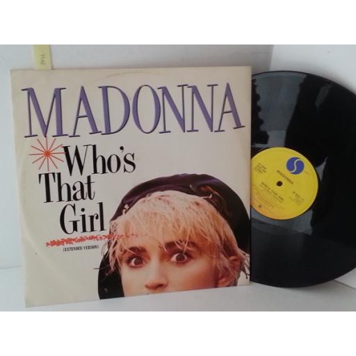 MADONNA who's that girl, W 8341