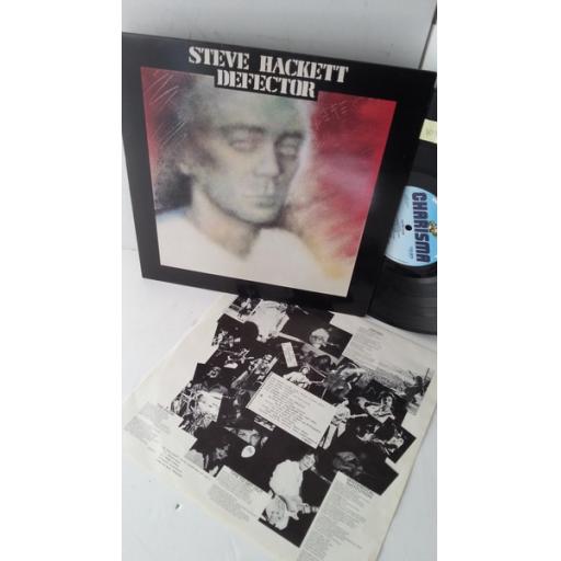 STEVE HACKETT defector, CDS4018 WITH POSTER