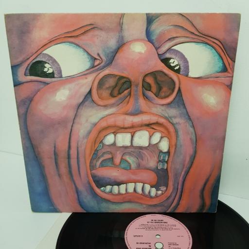 KING CRIMSON, in the court of the crimson king (an observation by king crimson), ILPS 9111, 12" LP