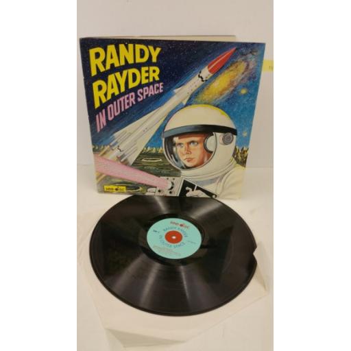 E.A.F CLARKSON randy rayder in outer space, gatefold sleeve, centre attached comic strip, SD 1