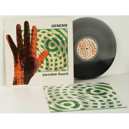 GENESIS, invisible touch embossed sleeve 1986.First UK pressing. Virgin. [Vinyl]