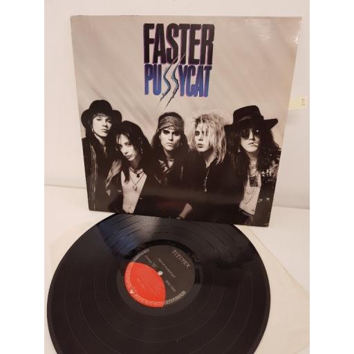 FASTER PUSSYCAT, faster pussycat, WE 381, 12"LP