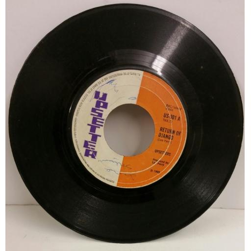 UPSETTERS return of django, 7 inch single, US 301